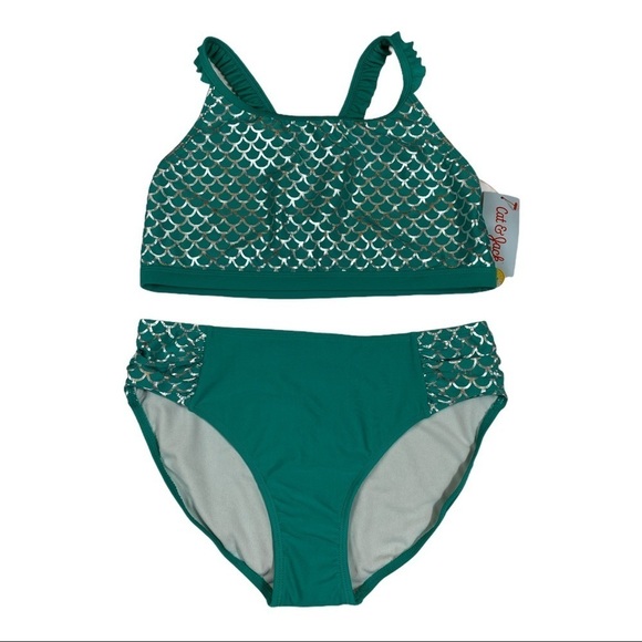 Other - Cat and Jack Girls XXL (18) swimsuit NWT